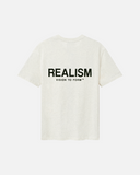 VISION LOGO TEE OATMEAL