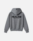 VISION LOGO HOODIE DARK HEATHER