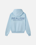 GLIMMER LOGO HOODIE POWDER BLUE