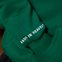 HEAVEN LOGO HOODIE PINE GREEN
