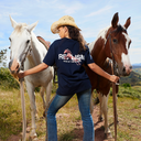 STRIDE LOGO TEE NAVY