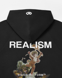 REALM OF ANGELS ZIP HOODIE V2 ASPHALT