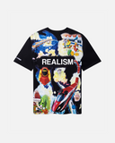 REALISM AND DISNEY MONORAIL TEE BLACK