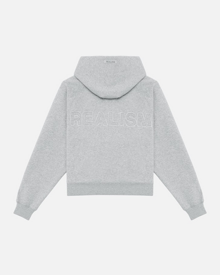 LEGACY ZIP HOODIE GREY MARLE