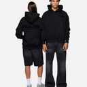 HEAVEN LOGO HOODIE OBSIDIAN