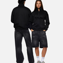 ELITE HALF ZIP SWEATER BLACK