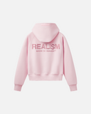 GLIMMER LOGO ZIP HOODIE V2 POWDER PINK