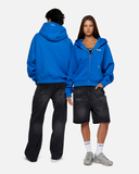 STUDIO ZIP HOODIE AZURE