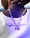 RADIANT 925 STERLING SILVER PENDANT NECKLACE