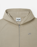 RADIANT ZIP HOODIE V2 TAUPE