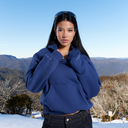 GLIMMER LOGO HOODIE ASTRAL NAVY