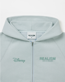 REALISM AND DISNEY MICKEY & FRIENDS SKETCH ZIP HOODIE SUB SLATE