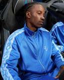 REALISM X UNDERRATED RUN LINE TRACK JACKET BLUE