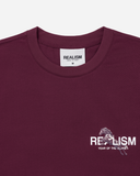 STRIDE LOGO TEE CARMINE RED