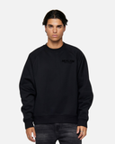 HEAVEN LOGO CREWNECK OBSIDIAN