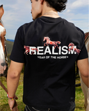 HORSE LOGO TEE BLACK