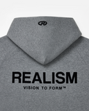 VISION LOGO HOODIE DARK HEATHER