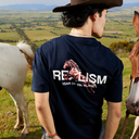 STRIDE LOGO TEE NAVY