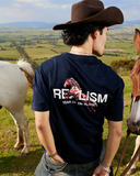 STRIDE LOGO TEE NAVY