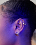 LOVE 925 STERLING SILVER EARRINGS