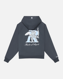 APOLLO ZIP HOODIE SLATE