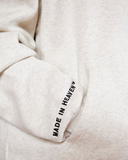 HEAVEN LOGO HOODIE OATMEAL