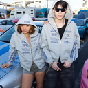 R-LINE ZIP HOODIE GREY MARLE