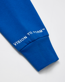 VISION LOGO HOODIE AZURE