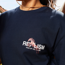 STRIDE LOGO TEE NAVY