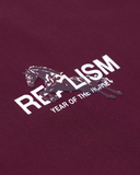 STRIDE LOGO TEE CARMINE RED
