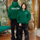 HEAVEN LOGO HOODIE PINE GREEN