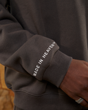 ELITE HALF ZIP SWEATER ASPHALT