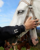 HORSE LOGO HOODIE BLACK