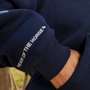 STRIDE ZIP HOODIE NAVY