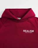 VISION LOGO HOODIE CARMINE RED