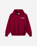 VISION LOGO HOODIE CARMINE RED