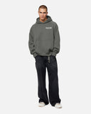 VISION LOGO HOODIE COOL GREY