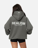 VISION LOGO HOODIE COOL GREY