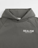 VISION LOGO HOODIE COOL GREY