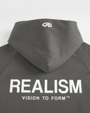 VISION LOGO HOODIE COOL GREY