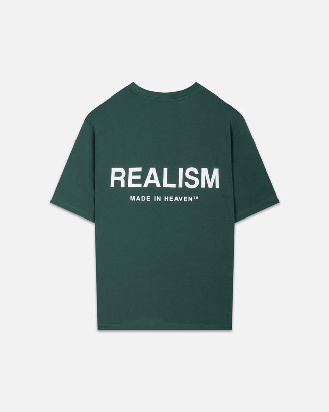 HEAVEN LOGO TEE PINE GREEN