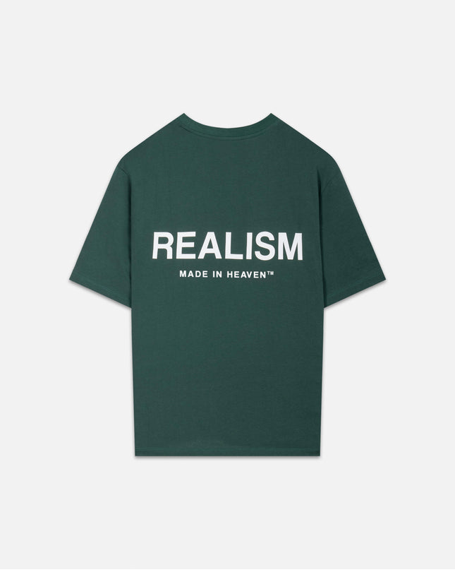 HEAVEN LOGO TEE PINE GREEN