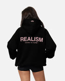 VISION LOGO HOODIE MIDNIGHT PINK