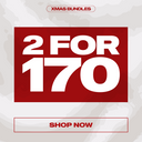 <strong>2 FOR 170 </strong>BUNDLE