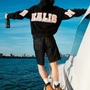 COLLEGE TEAM HOODIE V2 MIDNIGHT PEACH