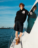 SSS REALISM COLLEGE TEAM HOODIE V2 MIDNIGHT PEACH