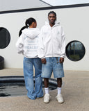 HOMECOMING ZIP HOODIE SNOW MARLE