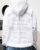 HOMECOMING ZIP HOODIE SNOW MARLE