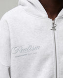 HOMECOMING ZIP HOODIE SNOW MARLE