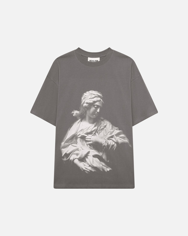 MERCY RELAXED TEE FADED GREY